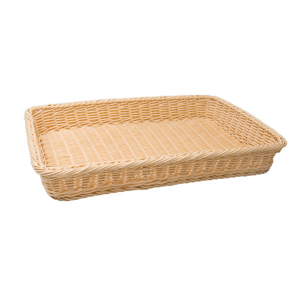 Display Basket - Hd Pp, Rect. 450 x 310 x 60mm from TheFlyingFork. Sold in boxes of 1. Hospitality quality at wholesale price with The Flying Fork!