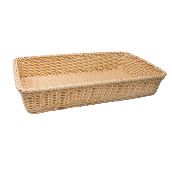Display Basket - Hd Pp, Rect. 530 x 320 x 90mm from TheFlyingFork. Sold in boxes of 1. Hospitality quality at wholesale price with The Flying Fork!