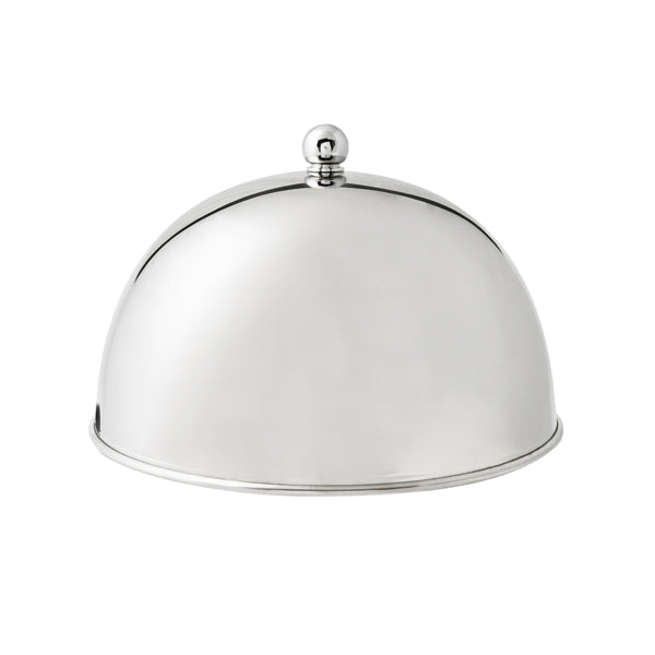 Stainless steel Dome Cover, Cloche on white background