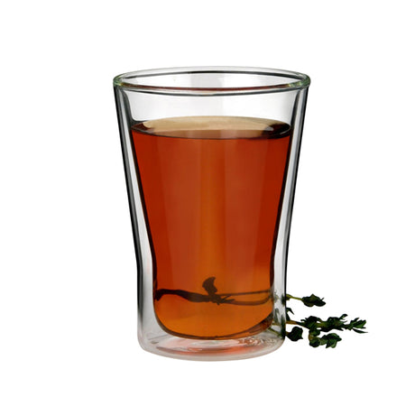 Dorf Double Wall Glass - 220ml from Athena. made out of Glass and sold in boxes of 4. Hospitality quality at wholesale price with The Flying Fork!