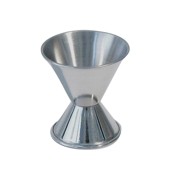 Double Jigger - 18-8, 15-30ml from TheFlyingFork. Sold in boxes of 1. Hospitality quality at wholesale price with The Flying Fork!