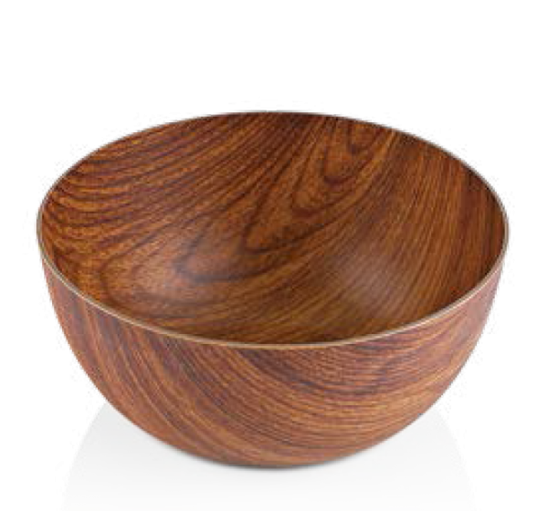 Round Deep Salad Bowl - 240x105mm from Evelin. made out of Polystyrene and sold in boxes of 1. Hospitality quality at wholesale price with The Flying Fork!