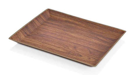 Rectangular Platter - 230x295x20mm from Evelin. made out of Polystyrene and sold in boxes of 1. Hospitality quality at wholesale price with The Flying Fork!