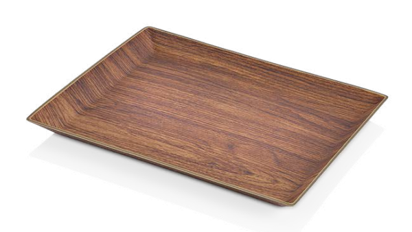 Rectangular Platter - 230x295x20mm from Evelin. made out of Polystyrene and sold in boxes of 1. Hospitality quality at wholesale price with The Flying Fork!