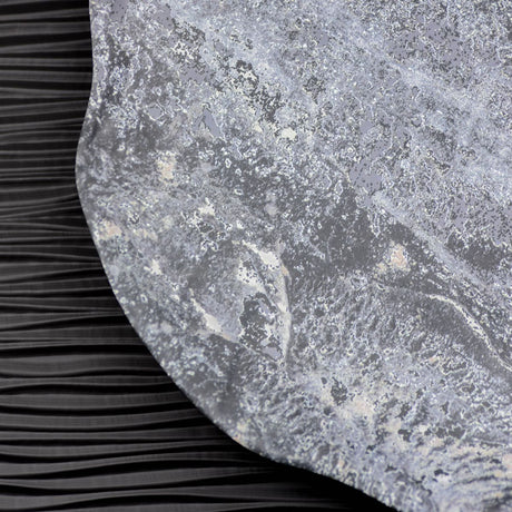 Extra-Large Rectangular Weathered Pewter Platter, 400x280mm: Pack of 5