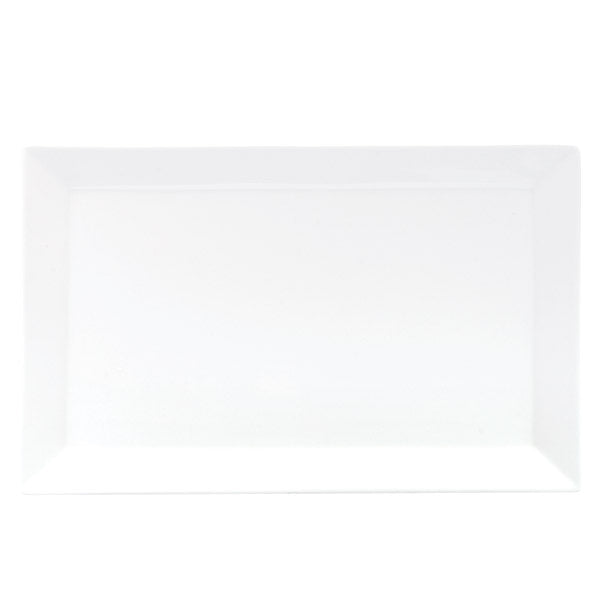 Flat Rect. Platter - Narrow Rim, 445 x 275mm from Ryner Tableware. Sold in boxes of 6. Hospitality quality at wholesale price with The Flying Fork!