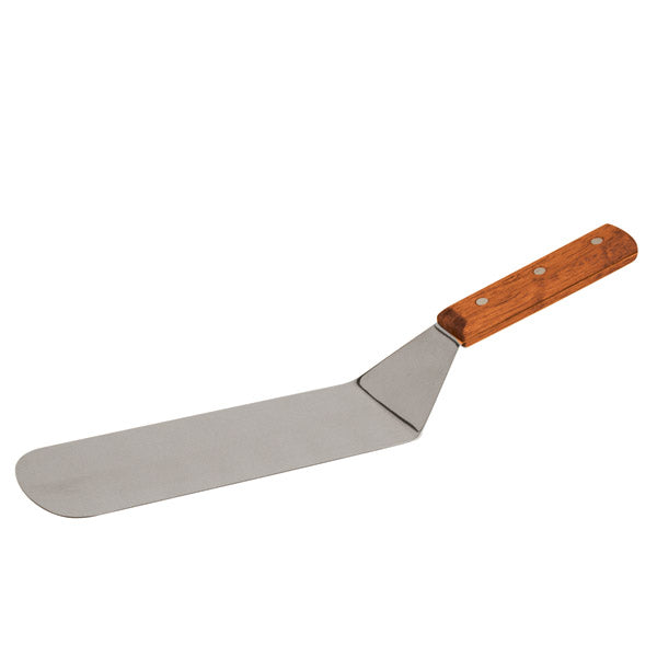 Flexible Turner - S-S, 245 x 75mm, Wood Grain Handle from TheFlyingFork. Sold in boxes of 1. Hospitality quality at wholesale price with The Flying Fork!