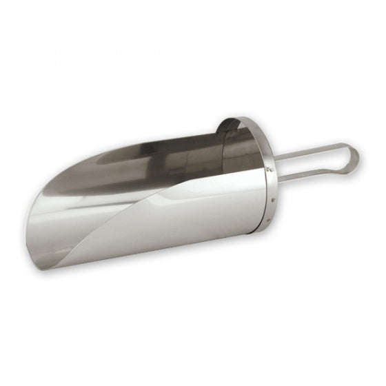 Flour Scoop - 18-10, 150mm from Jonas. Sold in boxes of 1. Hospitality quality at wholesale price with The Flying Fork!