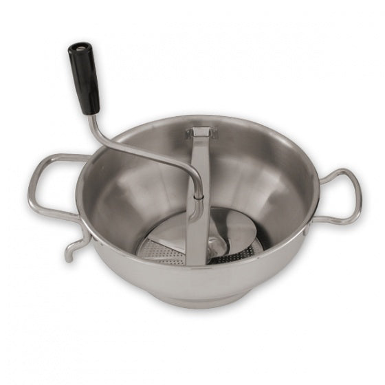 Food Mill - S-S, W-2 Blades, 260mm from Pujadas. Sold in boxes of 1. Hospitality quality at wholesale price with The Flying Fork!