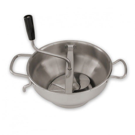 Food Mill - S-S, W-2 Blades, 320mm from Pujadas. Sold in boxes of 1. Hospitality quality at wholesale price with The Flying Fork!