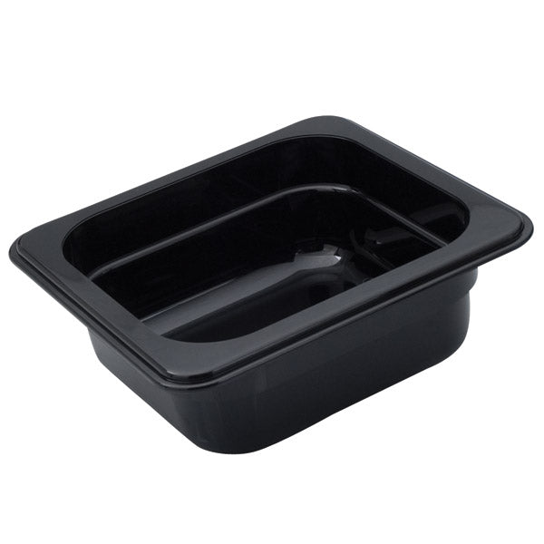 Food Pan - Pc, Black, 1-6 Size 65mm from Trenton. made out of Polycarbonate and sold in boxes of 1. Hospitality quality at wholesale price with The Flying Fork!