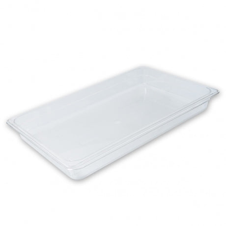 Food Pan - Pc, Clear, 1-1 Size 100mm from Trenton. made out of Polycarbonate and sold in boxes of 1. Hospitality quality at wholesale price with The Flying Fork!
