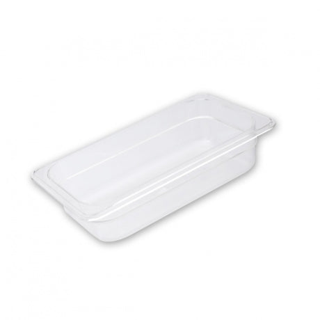 Food Pan - Pc, Clear, 1-4 Size 150mm from Trenton. made out of Polycarbonate and sold in boxes of 1. Hospitality quality at wholesale price with The Flying Fork!