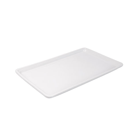 Food Pan - White, 1-1 Size 25mm from Ryner Tableware. made out of Porcelain and sold in boxes of 2. Hospitality quality at wholesale price with The Flying Fork!