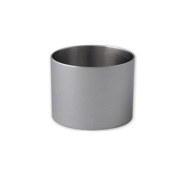 Food Stacker - 18-10, 73mm D - 40mm H from TheFlyingFork. Sold in boxes of 1. Hospitality quality at wholesale price with The Flying Fork!