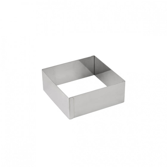 Food Stacker-Cake Ring - Stainless Steel, 80 x 40mm from Chalet. made out of Stainless Steel and sold in boxes of 1. Hospitality quality at wholesale price with The Flying Fork!