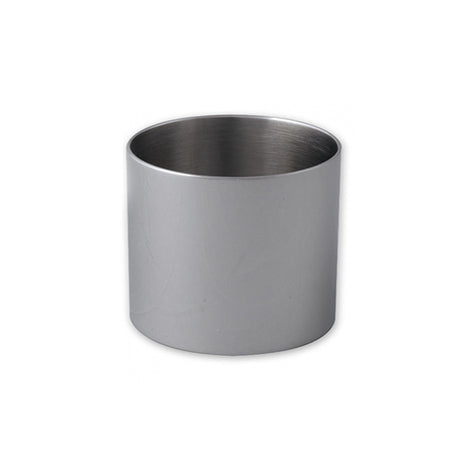 Food Stacker - S-S, 73mm D - 60mm H from TheFlyingFork. Sold in boxes of 1. Hospitality quality at wholesale price with The Flying Fork!