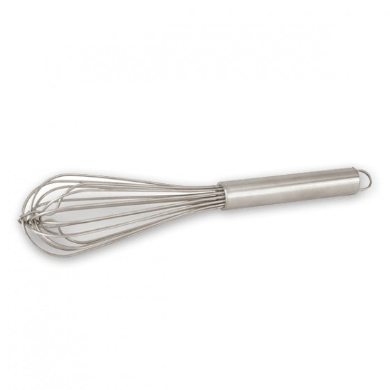 French Whisk - 18-8, 8 - Wire, 300mm from TheFlyingFork. Sold in boxes of 1. Hospitality quality at wholesale price with The Flying Fork!