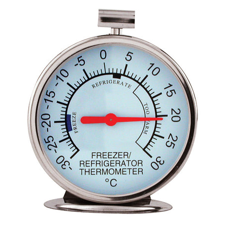 Fridge-Freezer Thermometer - 75mm Face from CaterChef. Sold in boxes of 1. Hospitality quality at wholesale price with The Flying Fork!