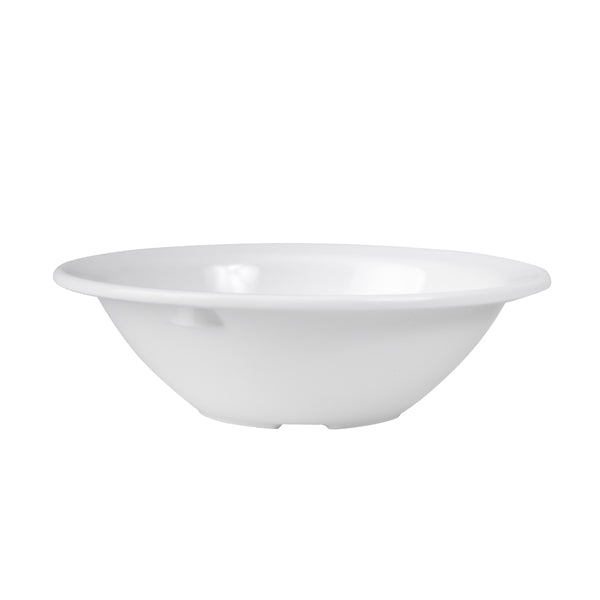 Fruit Bowl - White, 110mm from Ryner Melamine. Sold in boxes of 12. Hospitality quality at wholesale price with The Flying Fork!