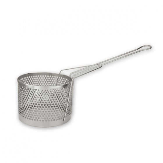 Fry Basket - Round, 250 x 155mm from TheFlyingFork. Sold in boxes of 1. Hospitality quality at wholesale price with The Flying Fork!
