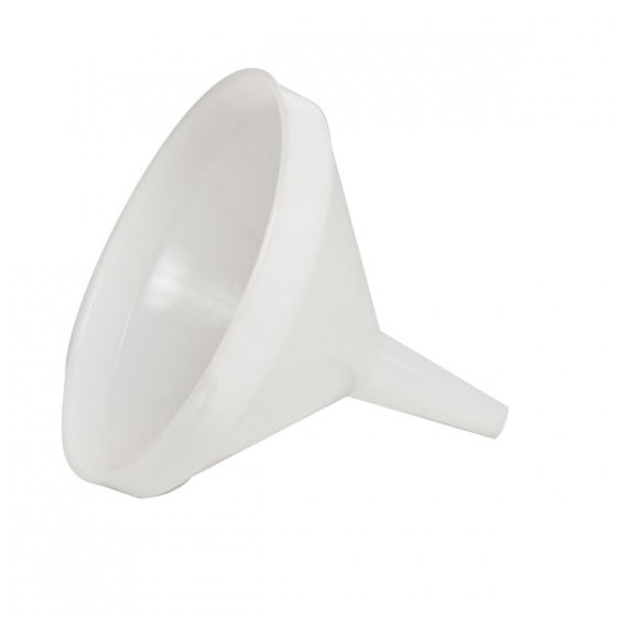 Funnel - Plastic, 130mm-480ml from TheFlyingFork. Sold in boxes of 1. Hospitality quality at wholesale price with The Flying Fork!