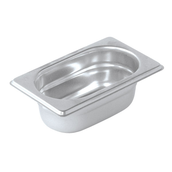 Gastronorm Pan - 18:10, 1-9 Size 100mm from Pujadas. made out of Stainless Steel and sold in boxes of 1. Hospitality quality at wholesale price with The Flying Fork!