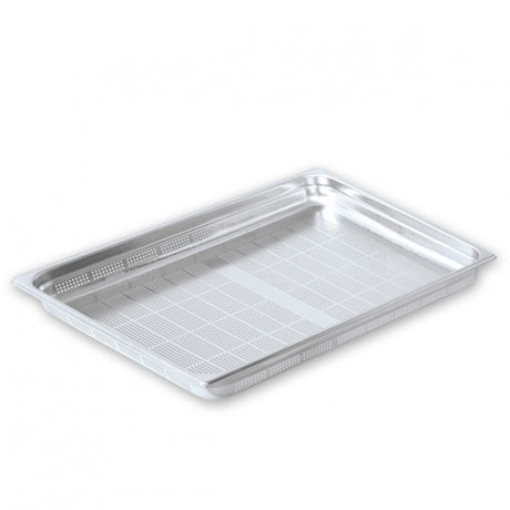 Gastronorm Pan - 18:10, 2-1 Size 150mm from Pujadas. made out of Stainless Steel and sold in boxes of 1. Hospitality quality at wholesale price with The Flying Fork!