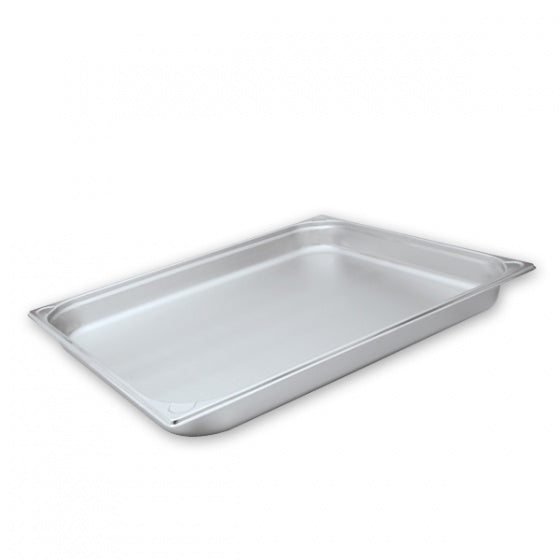 Gastronorm Steam Pan - Stainless Steel, 2-1 Size 20mm from CaterChef. made out of Stainless Steel and sold in boxes of 1. Hospitality quality at wholesale price with The Flying Fork!