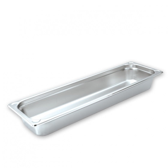 Gastronorm Steam Pan - Stainless Steel, 2-4 Size 100mm from CaterChef. made out of Stainless Steel and sold in boxes of 1. Hospitality quality at wholesale price with The Flying Fork!