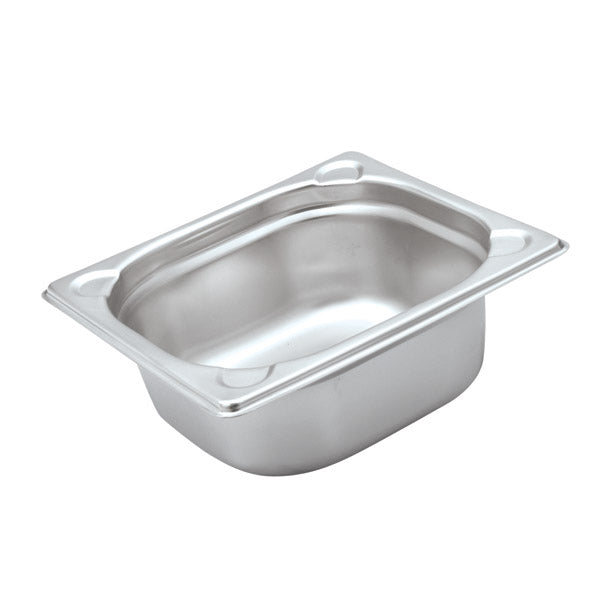 Gastronorm Steam Pan - Stainless Steel, 1-6 Size 65mm from CaterChef. made out of Stainless Steel and sold in boxes of 1. Hospitality quality at wholesale price with The Flying Fork!