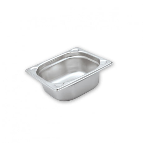 Gastronorm Steam Pan - Stainless Steel, 1-6 Size 100mm from CaterChef. made out of Stainless Steel and sold in boxes of 1. Hospitality quality at wholesale price with The Flying Fork!