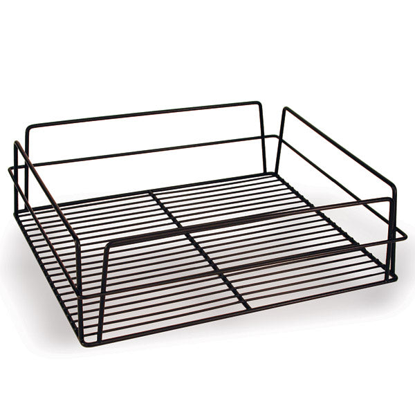 Glass Basket - Rect., 435 x 355 x 125mm (17 x 14inches) from TheFlyingFork. Sold in boxes of 1. Hospitality quality at wholesale price with The Flying Fork!