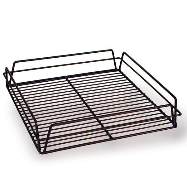 Glass Basket - Black Square, 355 x 355 x 75mm from TheFlyingFork. Sold in boxes of 1. Hospitality quality at wholesale price with The Flying Fork!