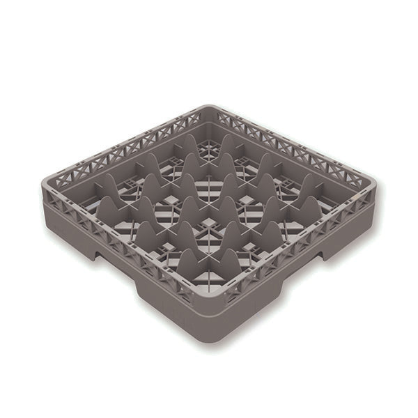 Glass Rack - 16 Compartment, Grey from Pujadas. Sold in boxes of 1. Hospitality quality at wholesale price with The Flying Fork!