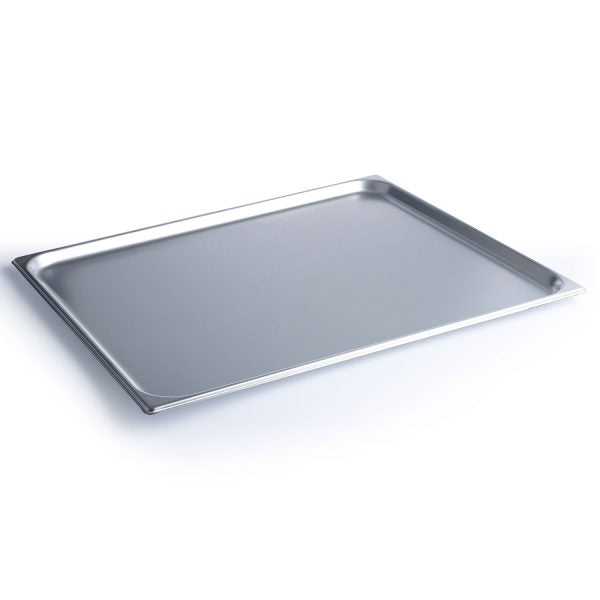 Gastronorm Pan - size 2-1, 20mm, 5000ml from Chef Inox. made out of Stainless Steel and sold in boxes of 5. Hospitality quality at wholesale price with The Flying Fork!