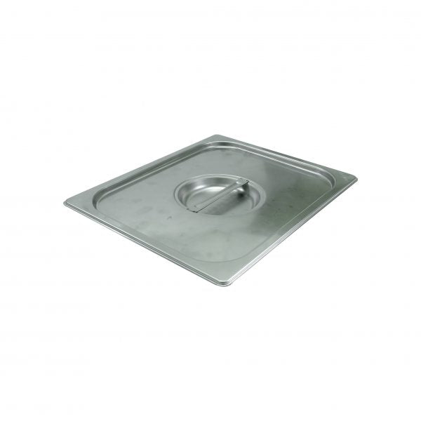 Gastronorm Pan Cover - Size 1-2 from Chef Inox. made out of Stainless Steel and sold in boxes of 5. Hospitality quality at wholesale price with The Flying Fork!