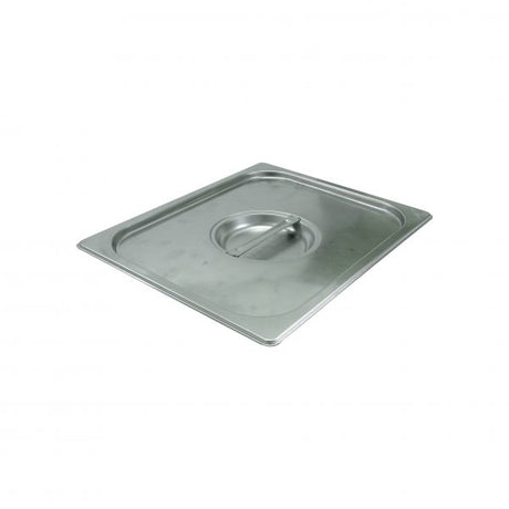 Gastronorm Pan Cover - Size 1-2 from Chef Inox. made out of Stainless Steel and sold in boxes of 5. Hospitality quality at wholesale price with The Flying Fork!