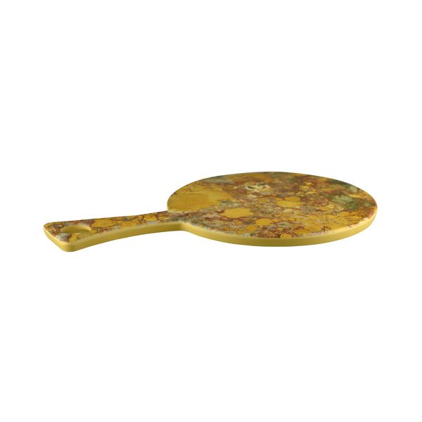 Gold Canyon Jasper Agathe Round paddle board 250mm from Cheforward. Sold in boxes of 12. Hospitality quality at wholesale price with The Flying Fork!