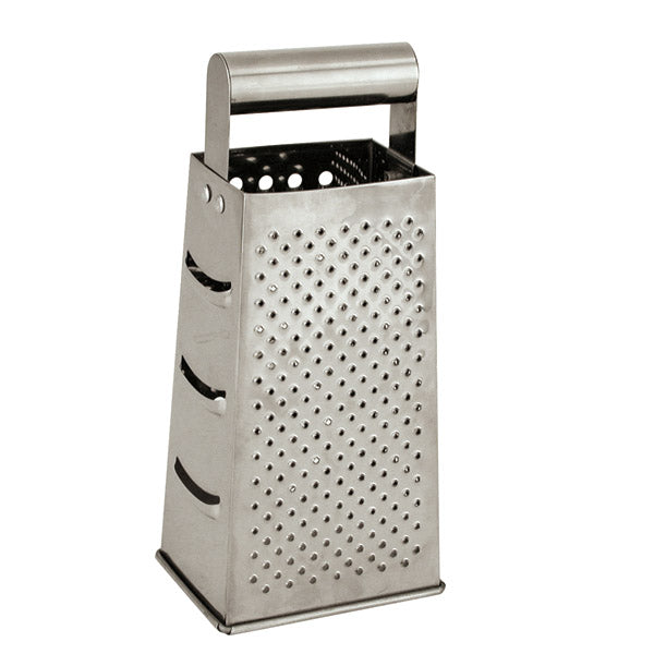 Grater - S-S, Hollow Handle from TheFlyingFork. Sold in boxes of 1. Hospitality quality at wholesale price with The Flying Fork!