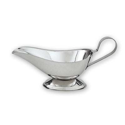 Gravy Boat - S-S, 285ml from TheFlyingFork. Sold in boxes of 1. Hospitality quality at wholesale price with The Flying Fork!