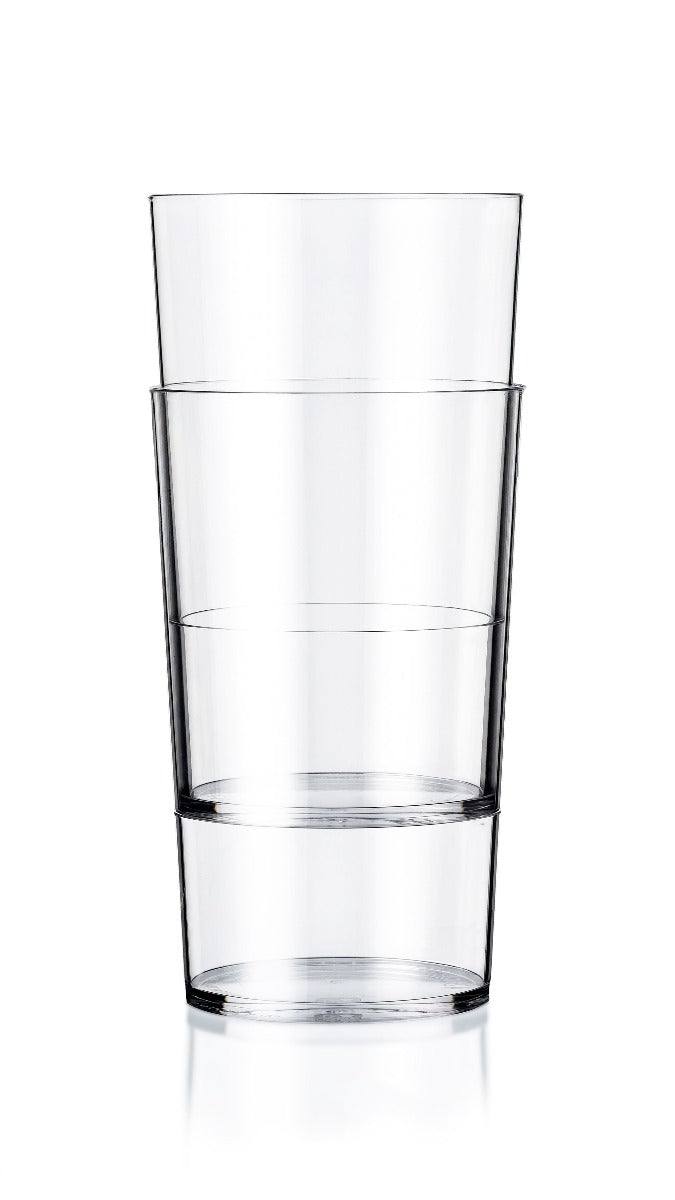 Palm Unbreakable Stackable Highball - 425ml: Pack of 4