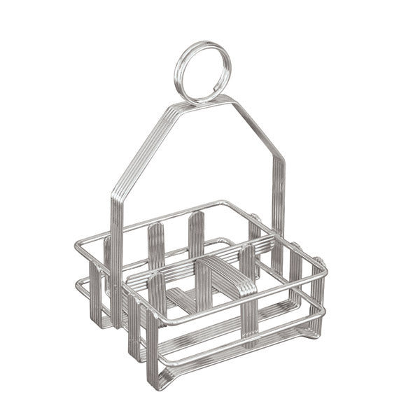 Holder For Salt and Pepper Shakers and Packet Sugar from TheFlyingFork. Sold in boxes of 1. Hospitality quality at wholesale price with The Flying Fork!