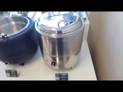 Soup Warmer - Stainless Steel Body, 10.0Lt