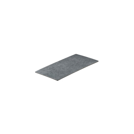 Flat Rectangular Platter, 325 x 175mm, Melamine - Light Concrete from Ryner Melamine. Sold in boxes of 6. Hospitality quality at wholesale price with The Flying Fork!