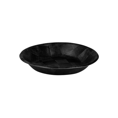 Serving Bowl, 450mm - Black Woven Wood from Trenton. Sold in boxes of 3. Hospitality quality at wholesale price with The Flying Fork!