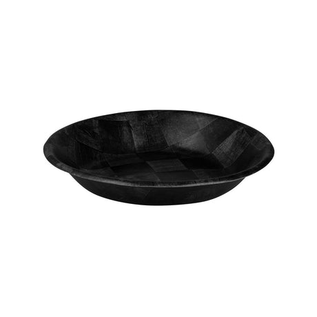 Serving Bowl, 500mm - Black Woven Wood from Trenton. Sold in boxes of 2. Hospitality quality at wholesale price with The Flying Fork!