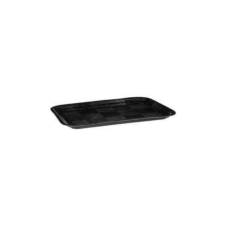 Rectangular Tray, 200 x 300mm - Black Woven Wood from Trenton. Sold in boxes of 12. Hospitality quality at wholesale price with The Flying Fork!