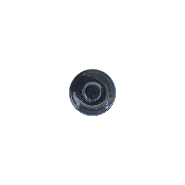Espresso Saucer - 118mm, Monochrome Blue from Churchill. made out of Porcelain and sold in boxes of 12. Hospitality quality at wholesale price with The Flying Fork!