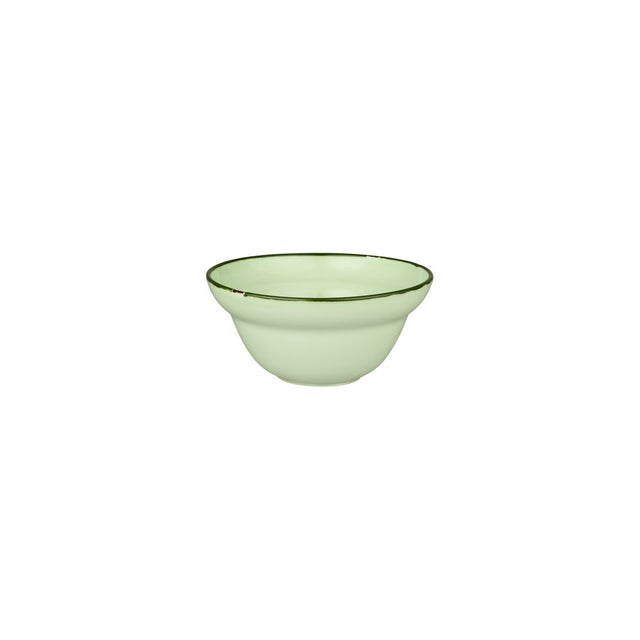 Round Bowl - 150mm, Tintin Green & Green from Luzerne. made out of Ceramic and sold in boxes of 12. Hospitality quality at wholesale price with The Flying Fork!